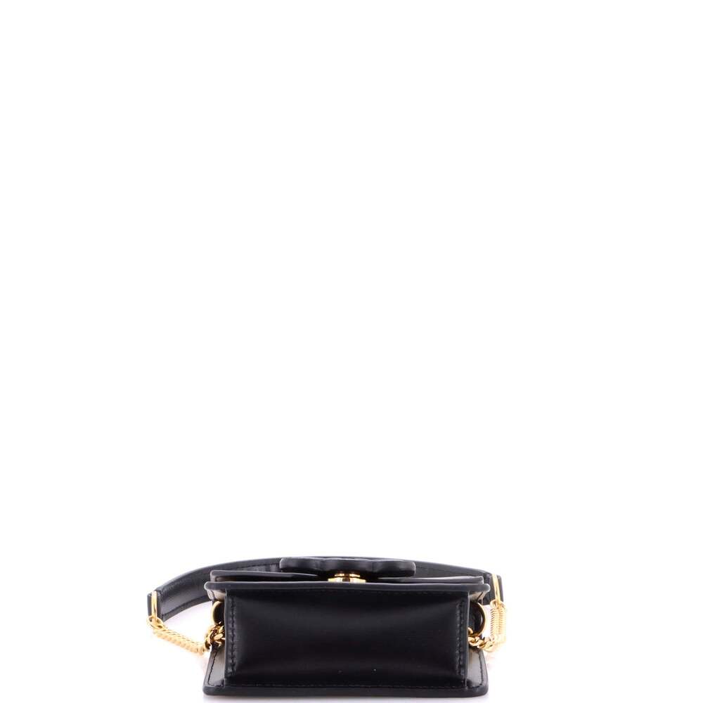 Celine Card Holder On Chain Leather #240445C98B - Picture 4 of 8